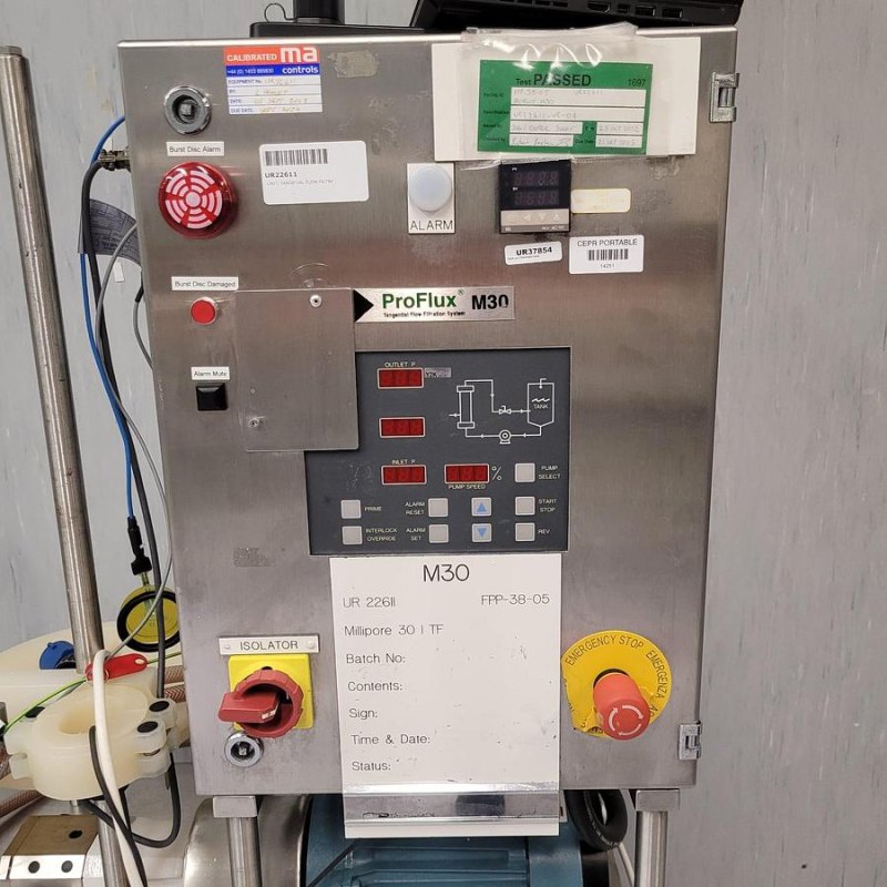 Millipore Pro Flux M30 Tangential Flow Filtration System