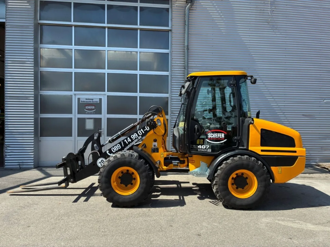 Frontstapler JCB 407 Kompaktradlader (2023) - 4