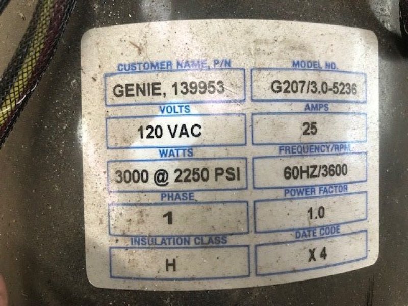 Genie GENERATOR 139953GT