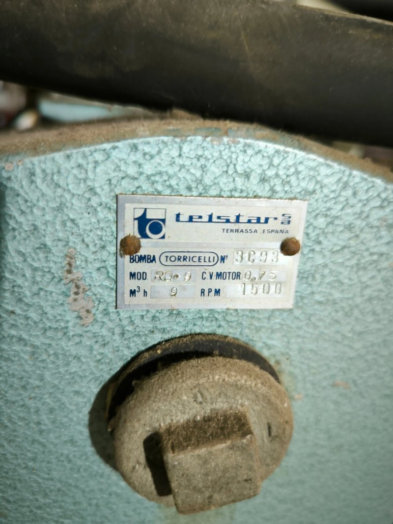 VACUUM PUMP TELSTAR RD9 9 m3h