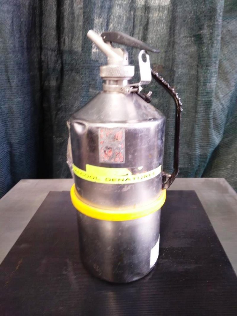 CONTENITORE IN ACCIAIO INOX DI SICUREZZA – Mod. 10 LT