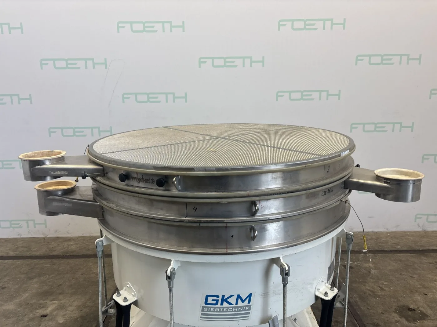 Gkm Siebtechnik KTS-1600/4 - Tumbler screener - 2