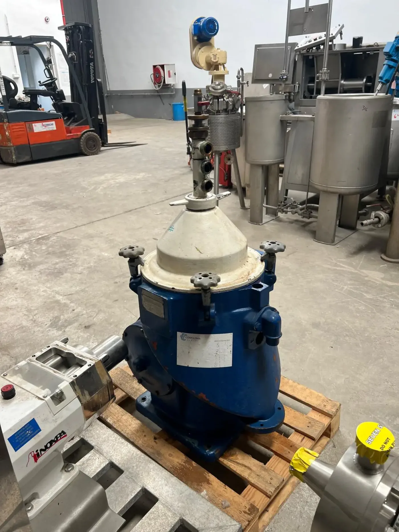 USED ALFA LAVAL MAPX 204 T-14-60 CENTRIFUGE - 4