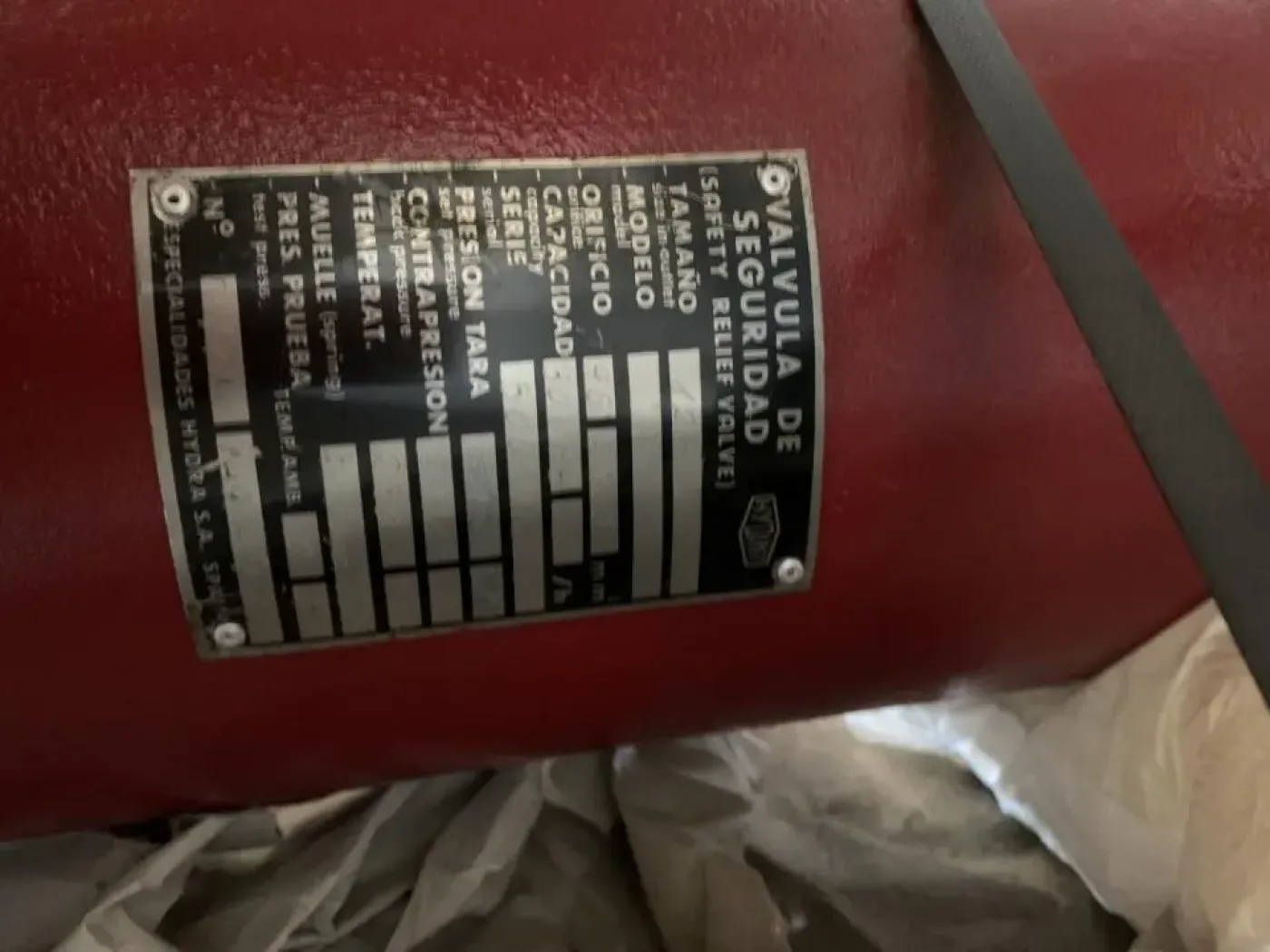 HYDRA AIT 10 BAR SAFETY VALVE UNUSED - 4