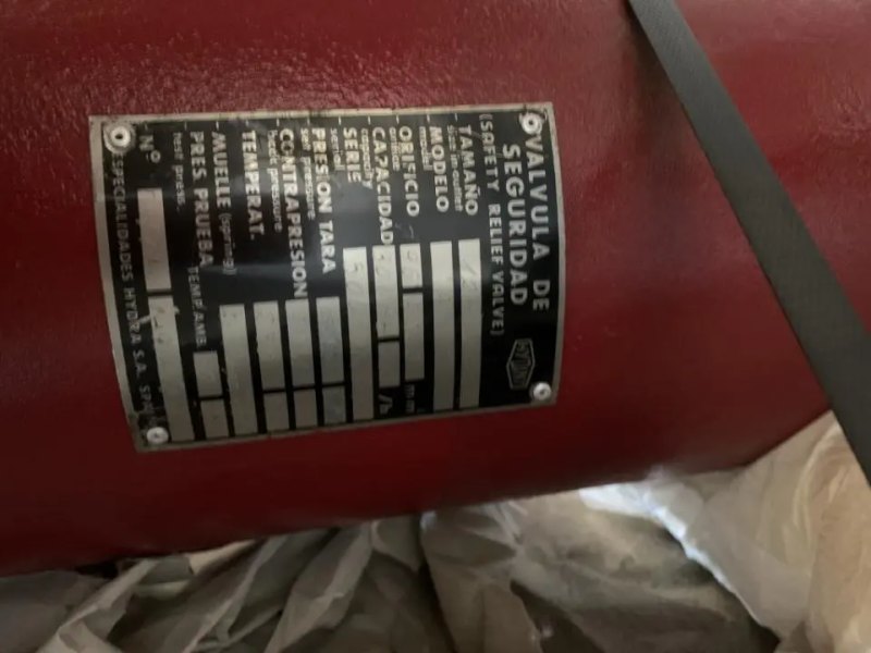 HYDRA AIT 10 BAR SAFETY VALVE UNUSED