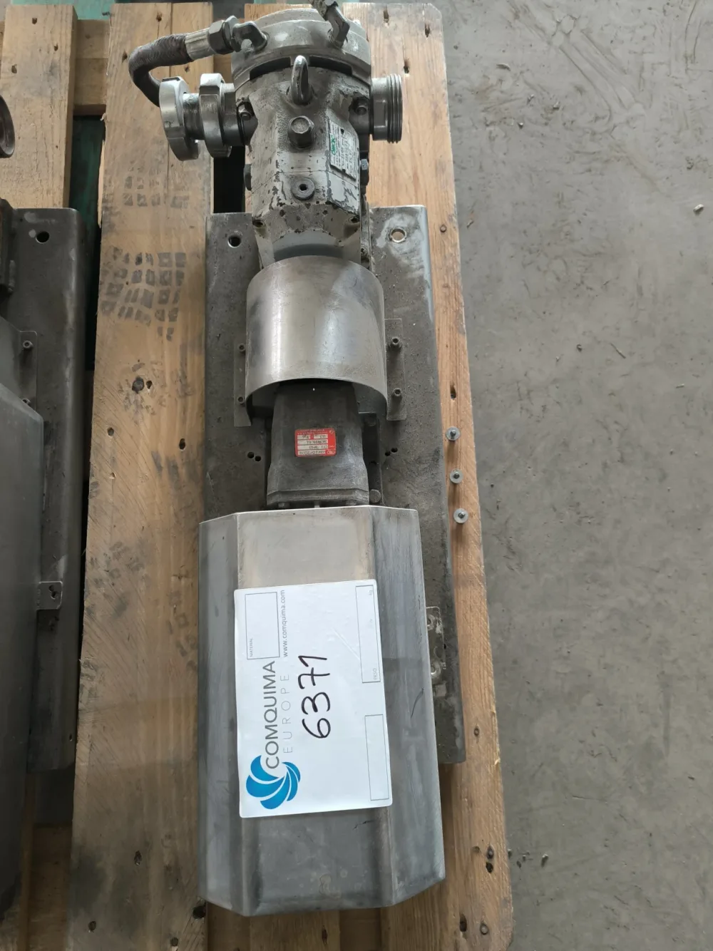 LOBE PUMP OMAC B110 L/ST 0.75 KW