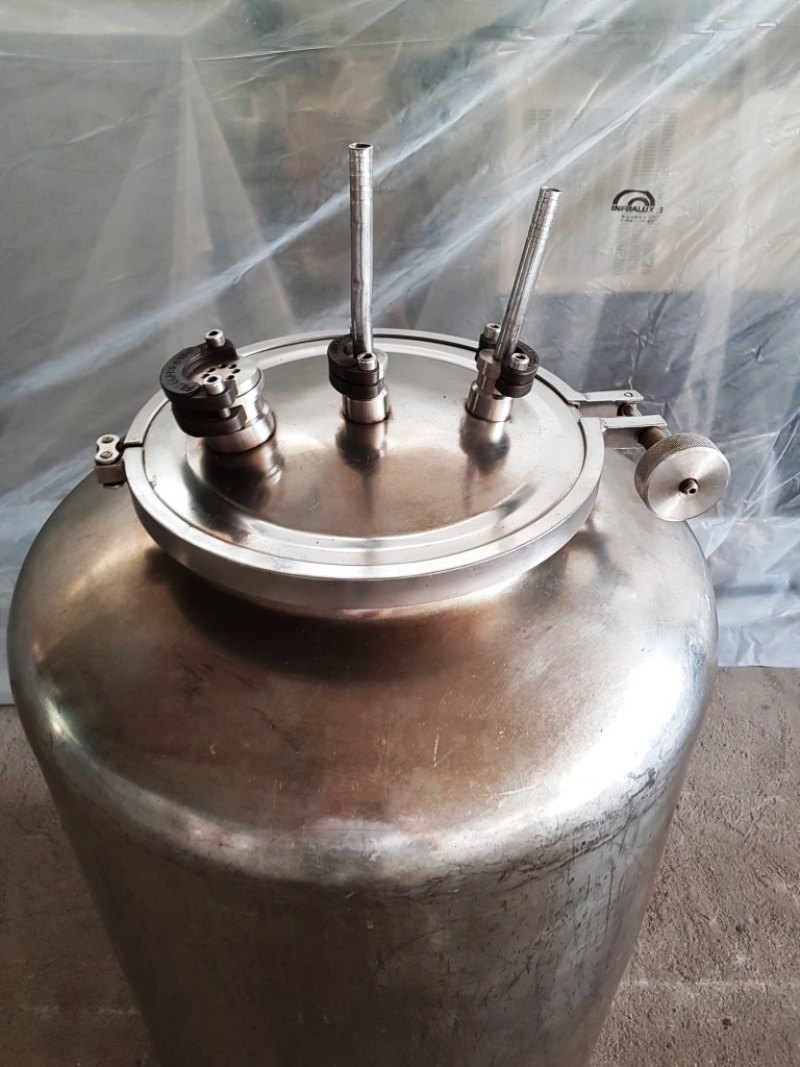 SERBATOIO IN ACCIAIO INOX – FEDEGARI – CAPACITA’ 100 LT