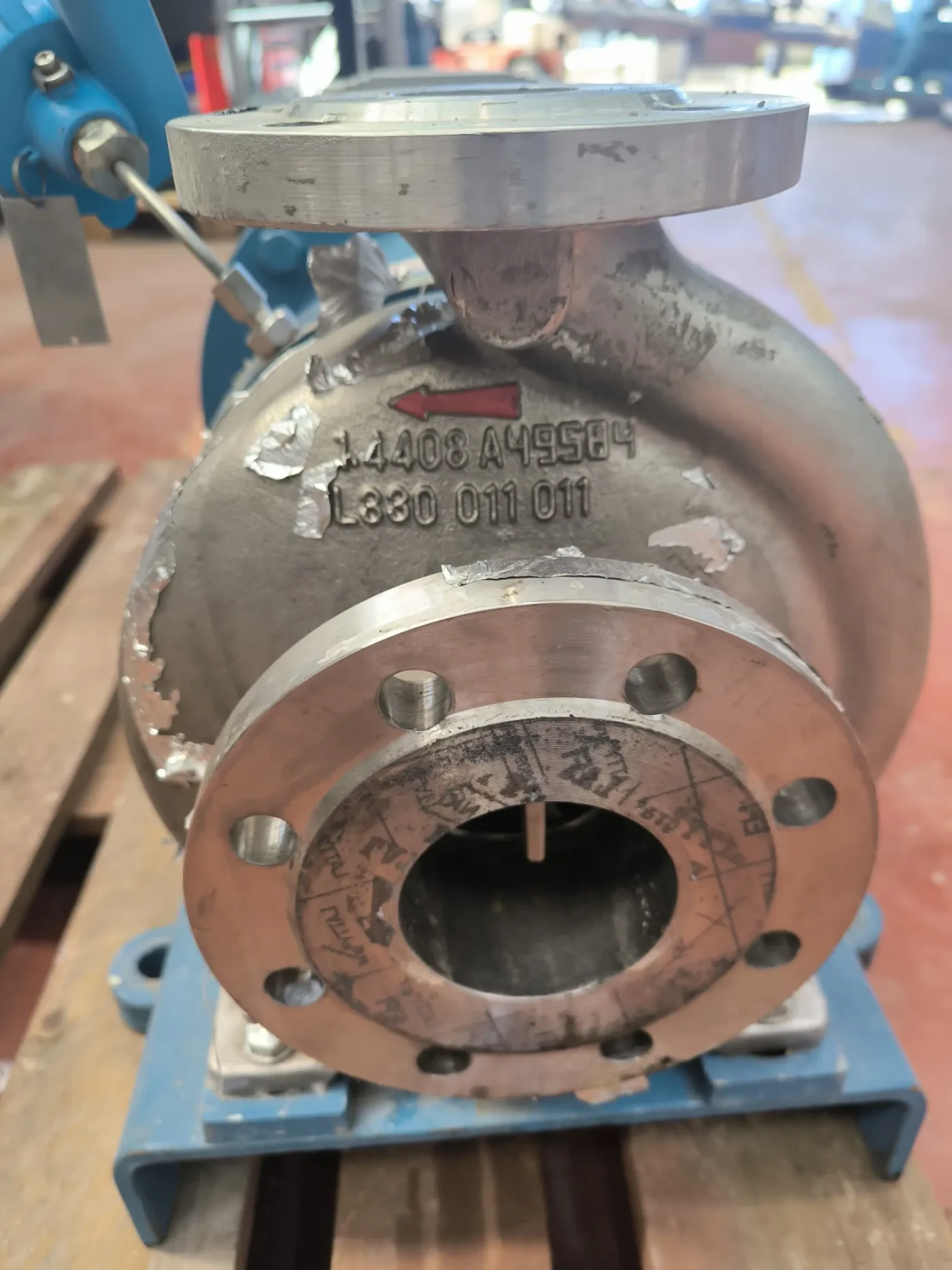 USED STERLING SIHI CBED 050200-7195602 AZ 4B1 F034 CHEMICAL PROCESS CENTRIFUGAL PUMP - 6