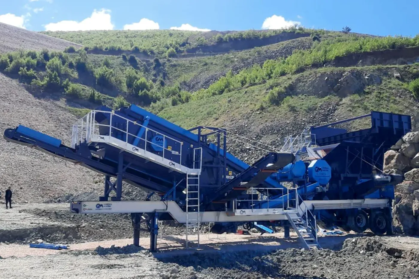 General 640 — Mobile Crushing & Screening Plant (Jaw + Impact) - 1
