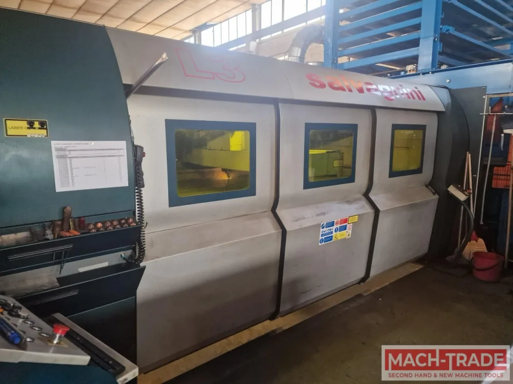 Salvagnini laser cutting L3 Watt 4000 year 2015 with automatic storage