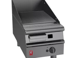 Falcon Dominator Plus 400mm Wide Ribbed LPG Griddle G3441R - islandcatering