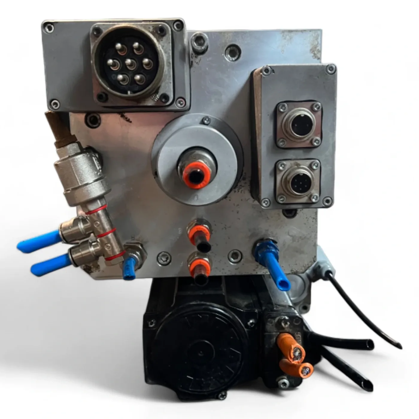 OMLAT Homag Hauptspindel 12 KW 2-056-09-9670 und RENISHAW Messtaster Motorspindel mit C-Achse Art.-Nr. 2055060 - 5