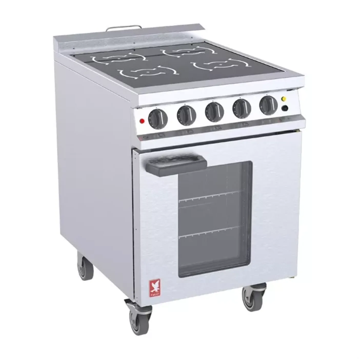 Falcon One Four Zone Induction Range on Feet E143I - islandcatering - 1