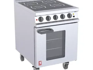 Falcon One Four Zone Induction Range on Feet E143I - islandcatering