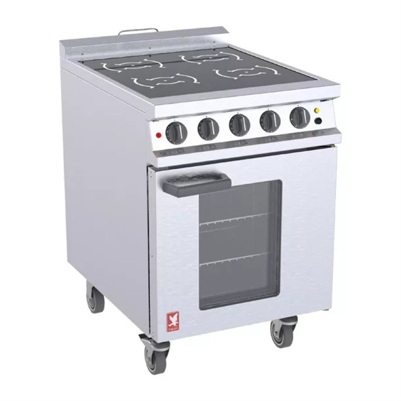 Falcon One Four Zone Induction Range on Feet E143I - islandcatering