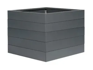 Bloembak Modulair Antraciet - 70 cm hoog
