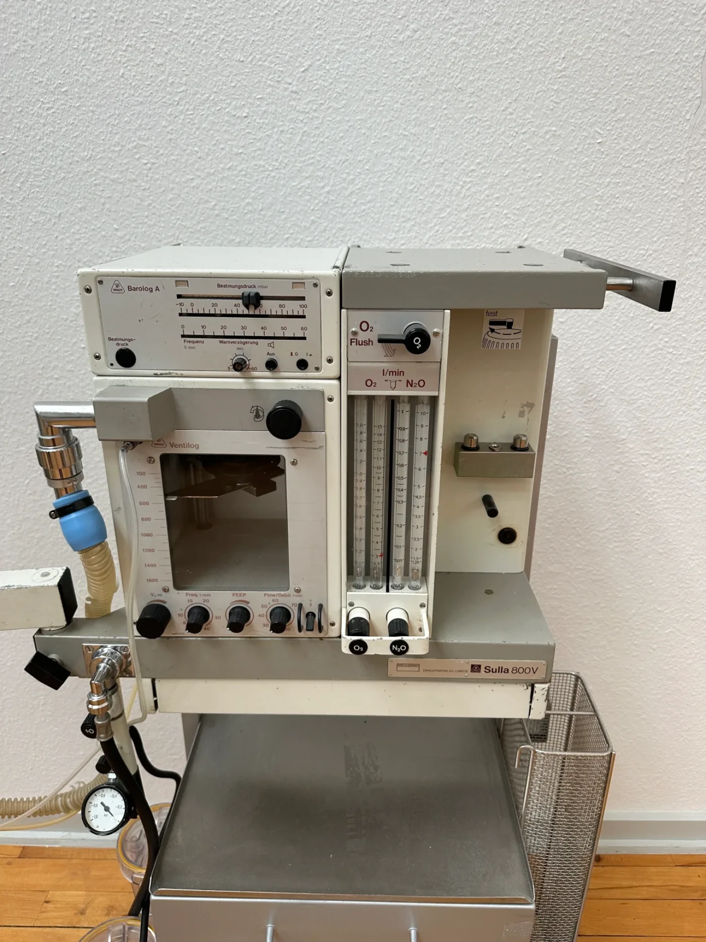Dräger Sulla 800 V Narkosebeatmungsgerät - 2