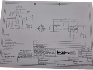 Leadec VHM Formfräser Ø17.9x25x19.3 Z=4