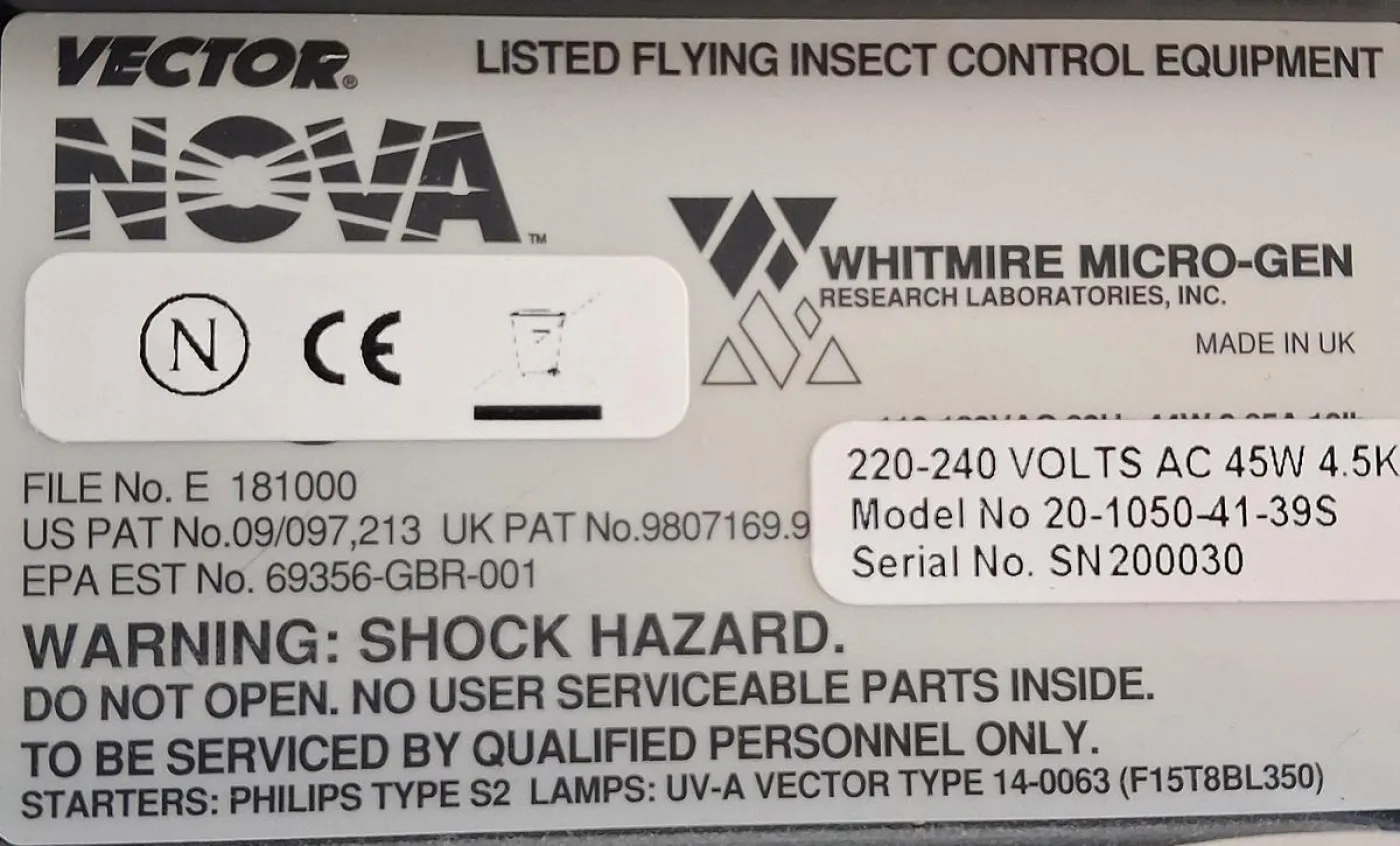 Whitmire Micro-Gen UV-Insektenvernichtungsgerät VECTOR NOVA UV21 - 8