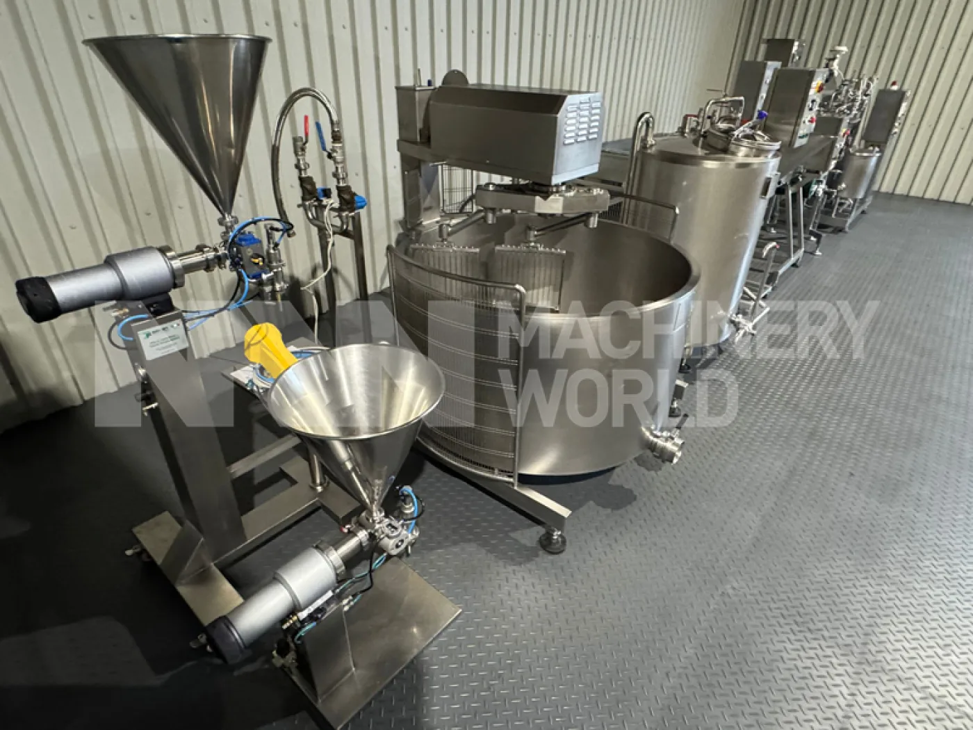 Tecnolat Small Scale Mozzarella Burrata Stracciatella Cheese Production Plant (Year 2015 to 2024) - 3