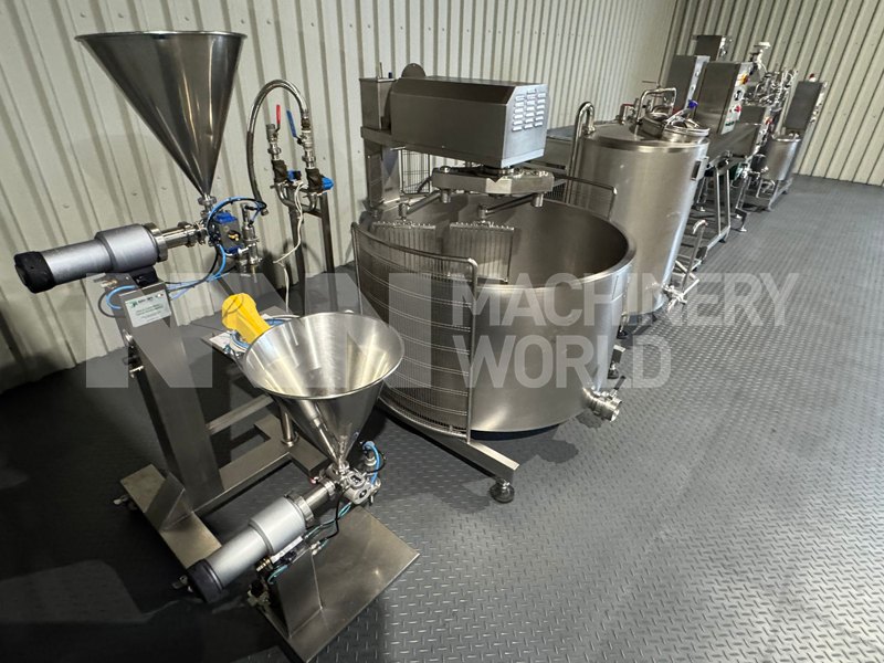 Tecnolat Small Scale Mozzarella Burrata Stracciatella Cheese Production Plant (Year 2015 to 2024)