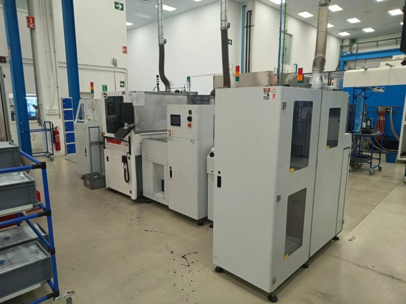 PVA Delta 8 coating/dispensing line with UV oven, vintage 2023