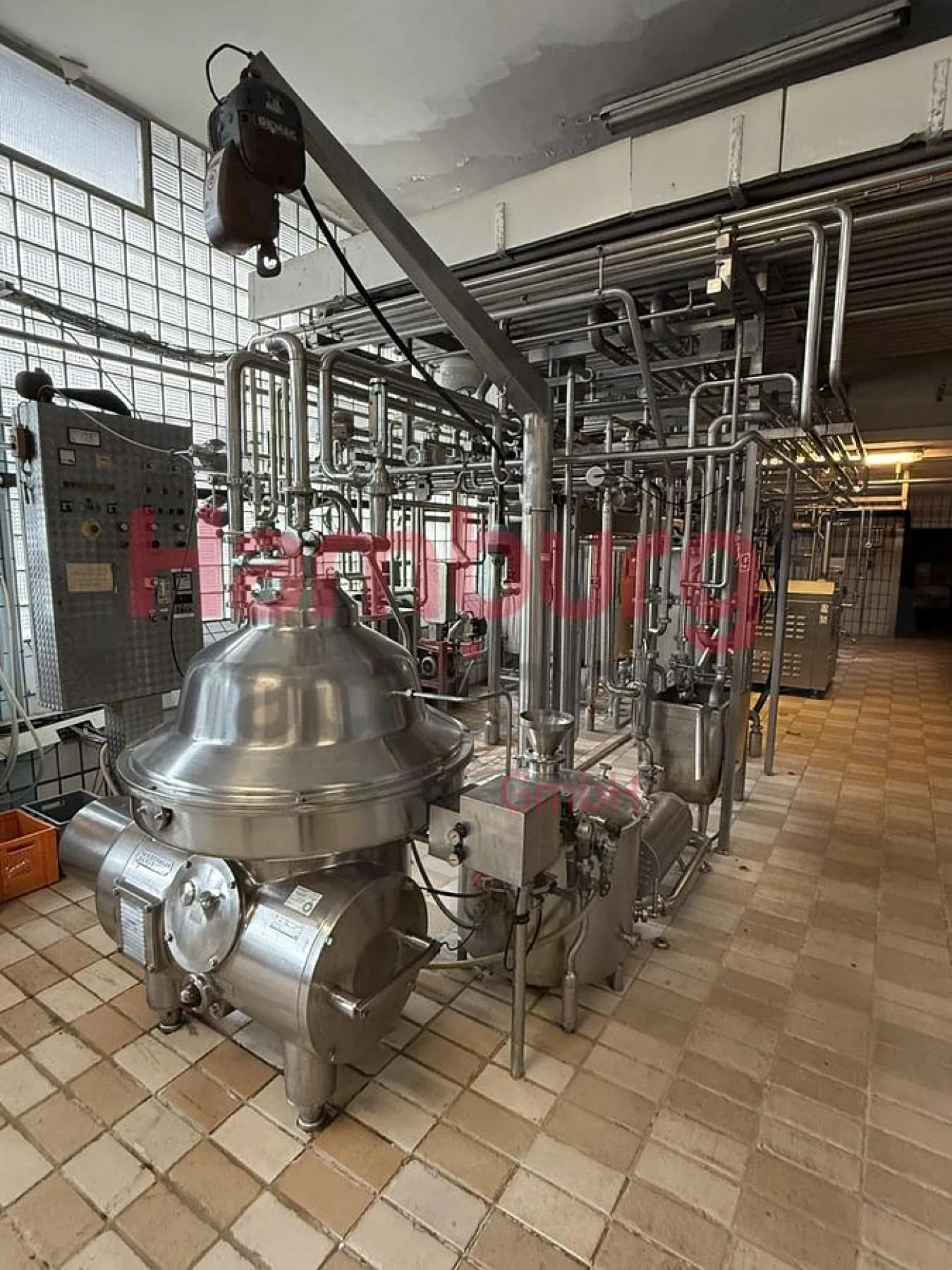 Complete Pasteurisation line - 12.000 liter per hour - GEA Ahlborn / Westfalia / HST - 3