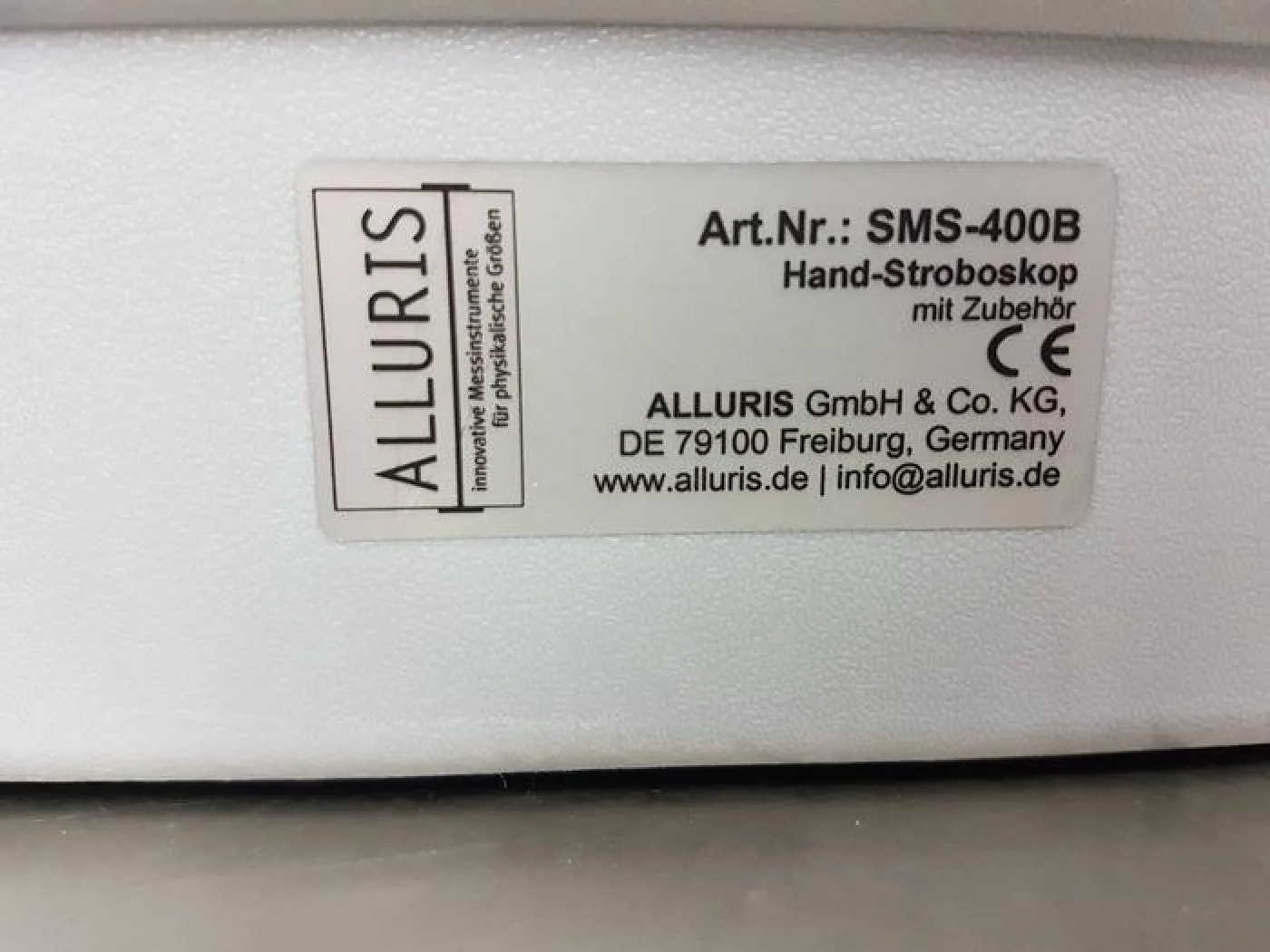 ALLURIS SMS 400 StroboVision Stroboscope - 4