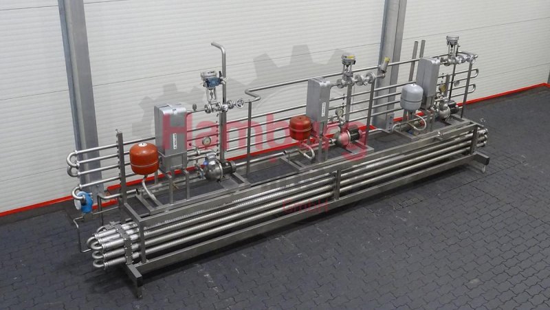 Tubular Heat Exchanger (THE) - Tetra Pak Tetra Spiraflo MT-70/4x16s-6-1 + MT-38/1x20s-6