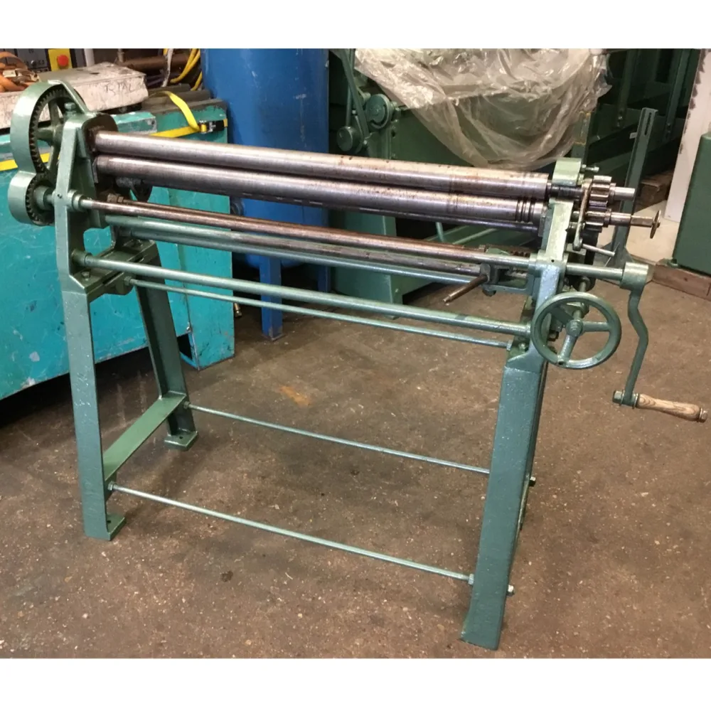 EDWARDS Geared Hand Bending Rolls 1020mm - WNS - W. Neal Services Ltd