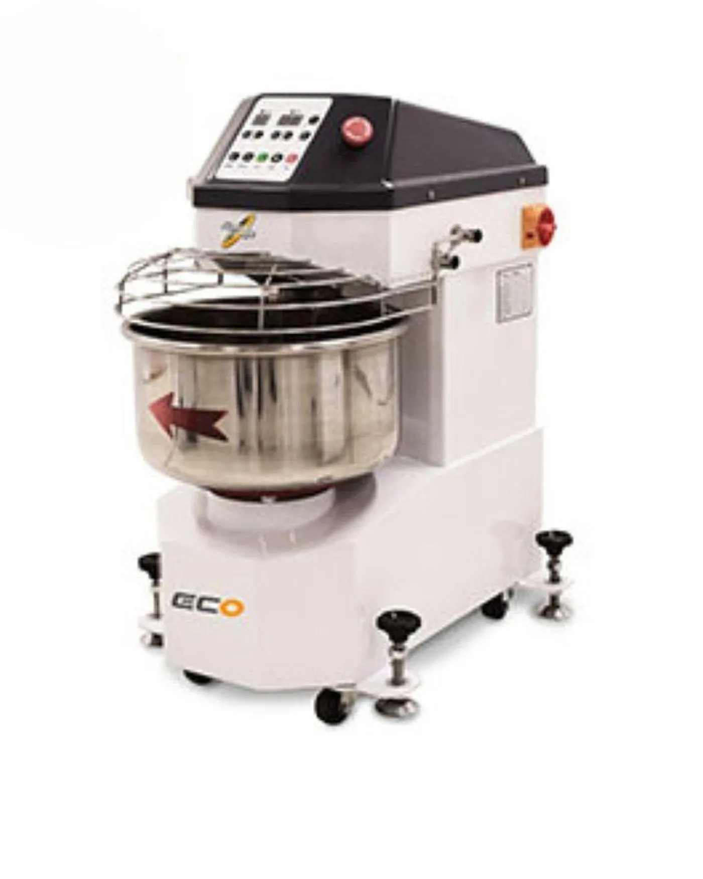 Sinmag Eco 12Kg (dough capacity) Painted Finish, 2 Speed, Digital Panel, Spiral Mixer - 1