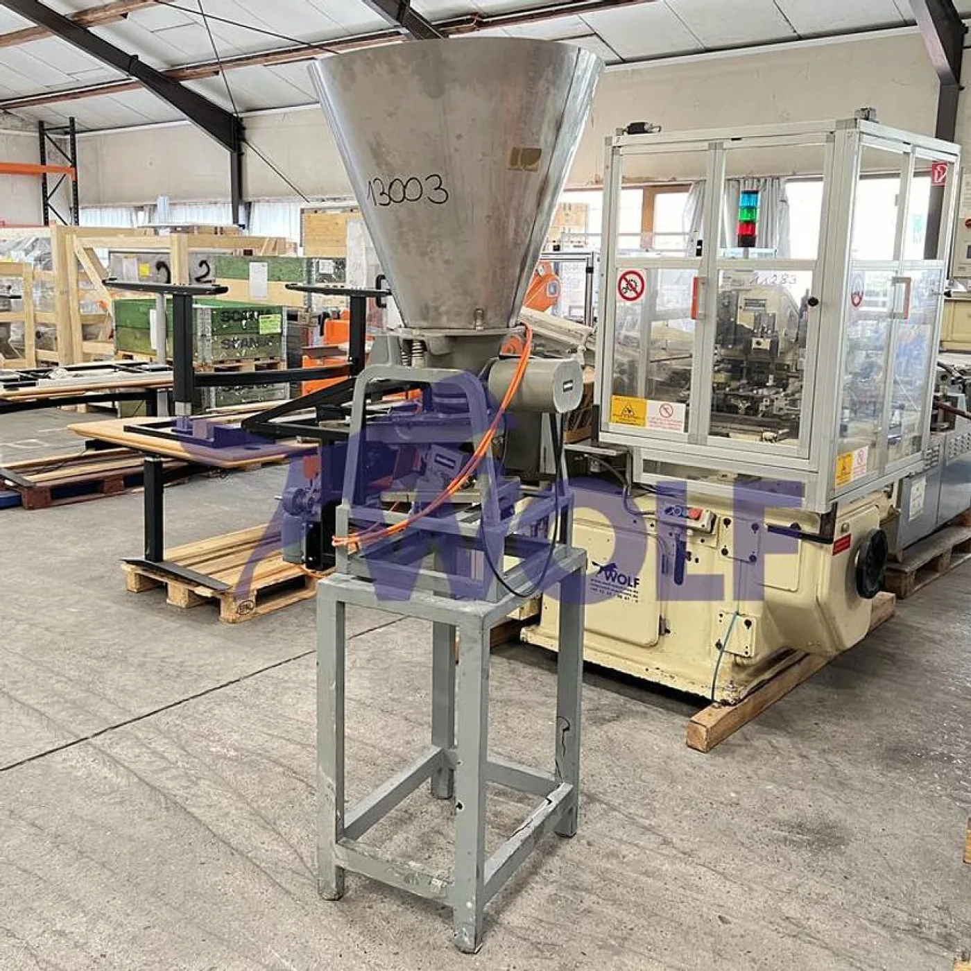 Vibrationsbeschickung SODER - Type IIV - 2