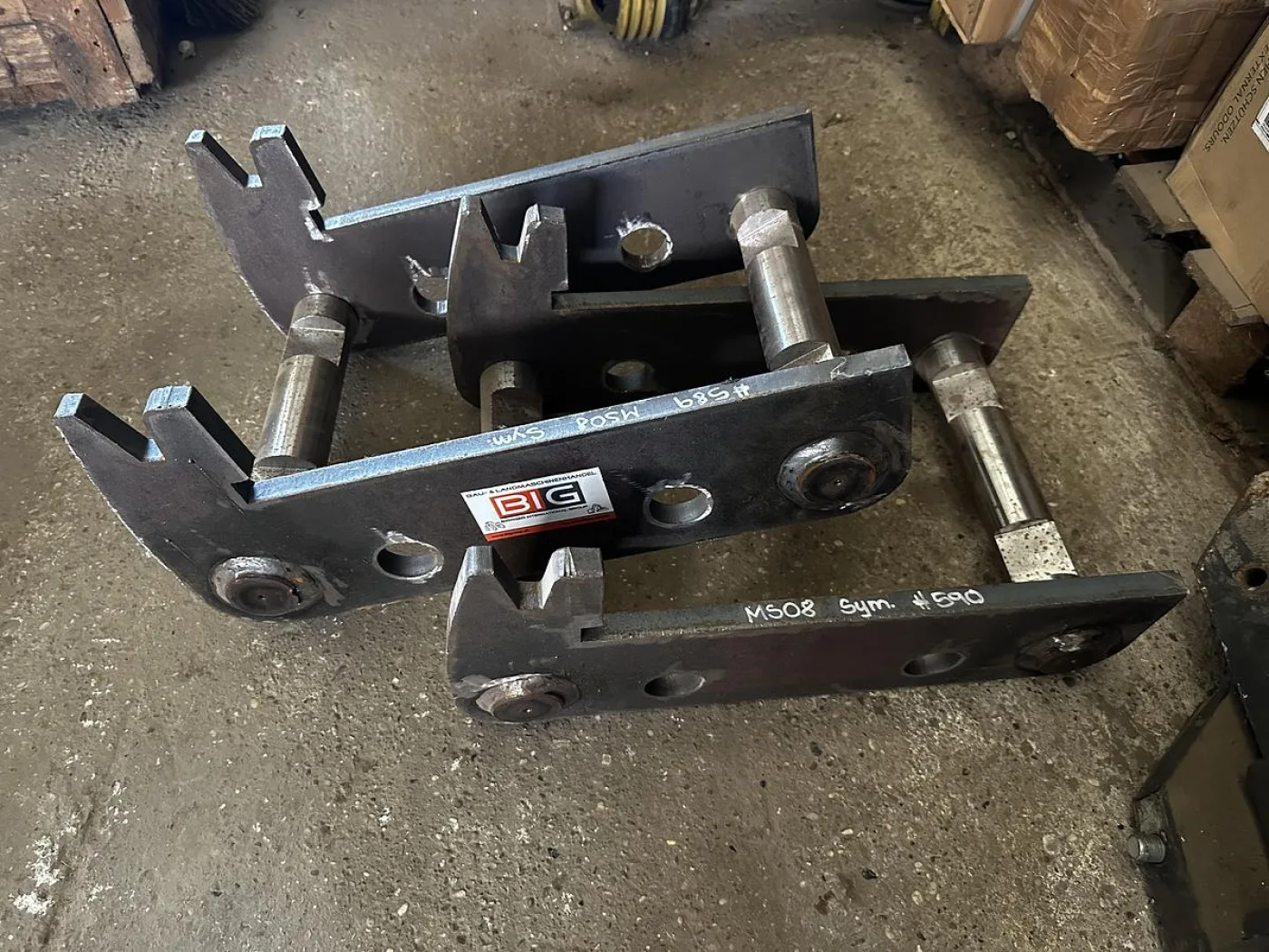 BIG Anbauplatte mit MS08 Symlock Aufnahme - 1