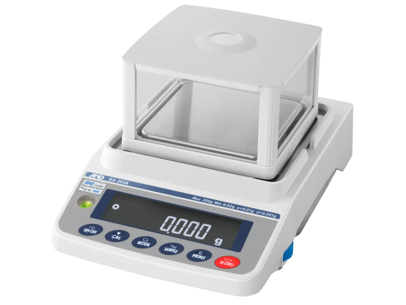 A&D GX&GF-203A Series Precision 3-Place Balance - 2