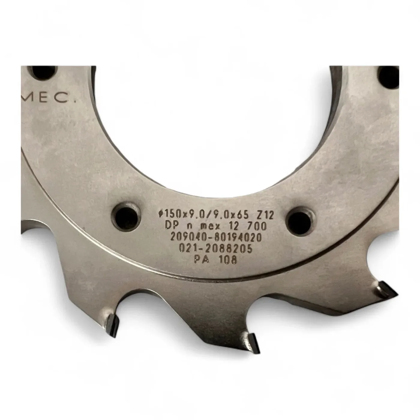 Leuco DIA Nuter Fräser 150×9.0/9.0×65 Z12 209040-80194020 - 6