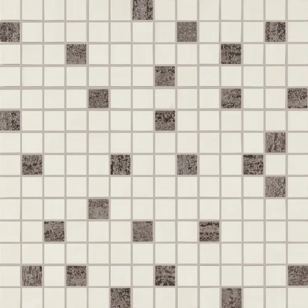 Materico 10MM Off White decor tegel 40x40 cm