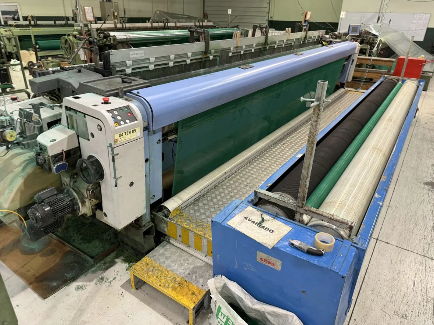 Sulzer - P7300HP P540 N2 EP D12 Projektil Webmaschine - 4