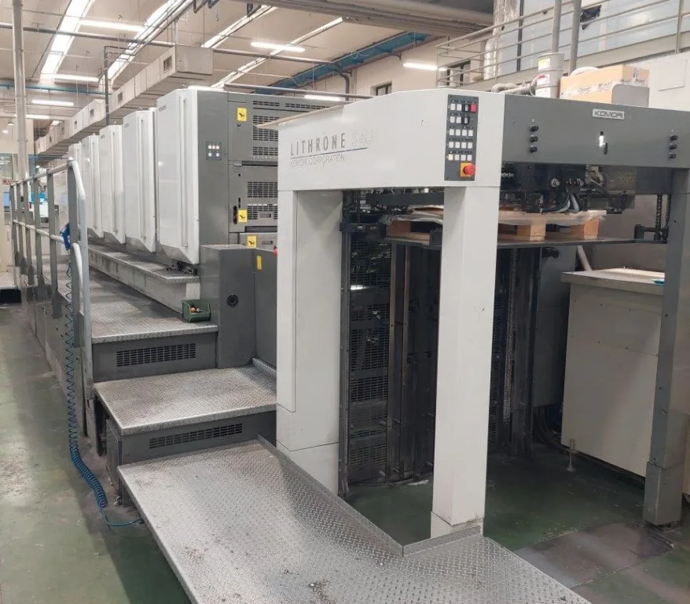 Komori LS 540 offset printing press - 3