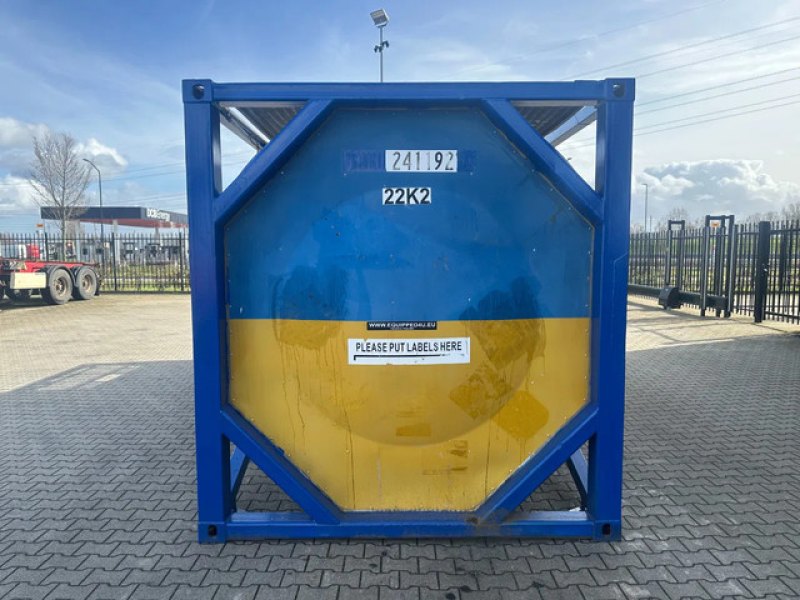 20FT ISO, 23.820L / 1-COMP. / IMO 1 / valid 5Y/CSC-inspection till 09/2028