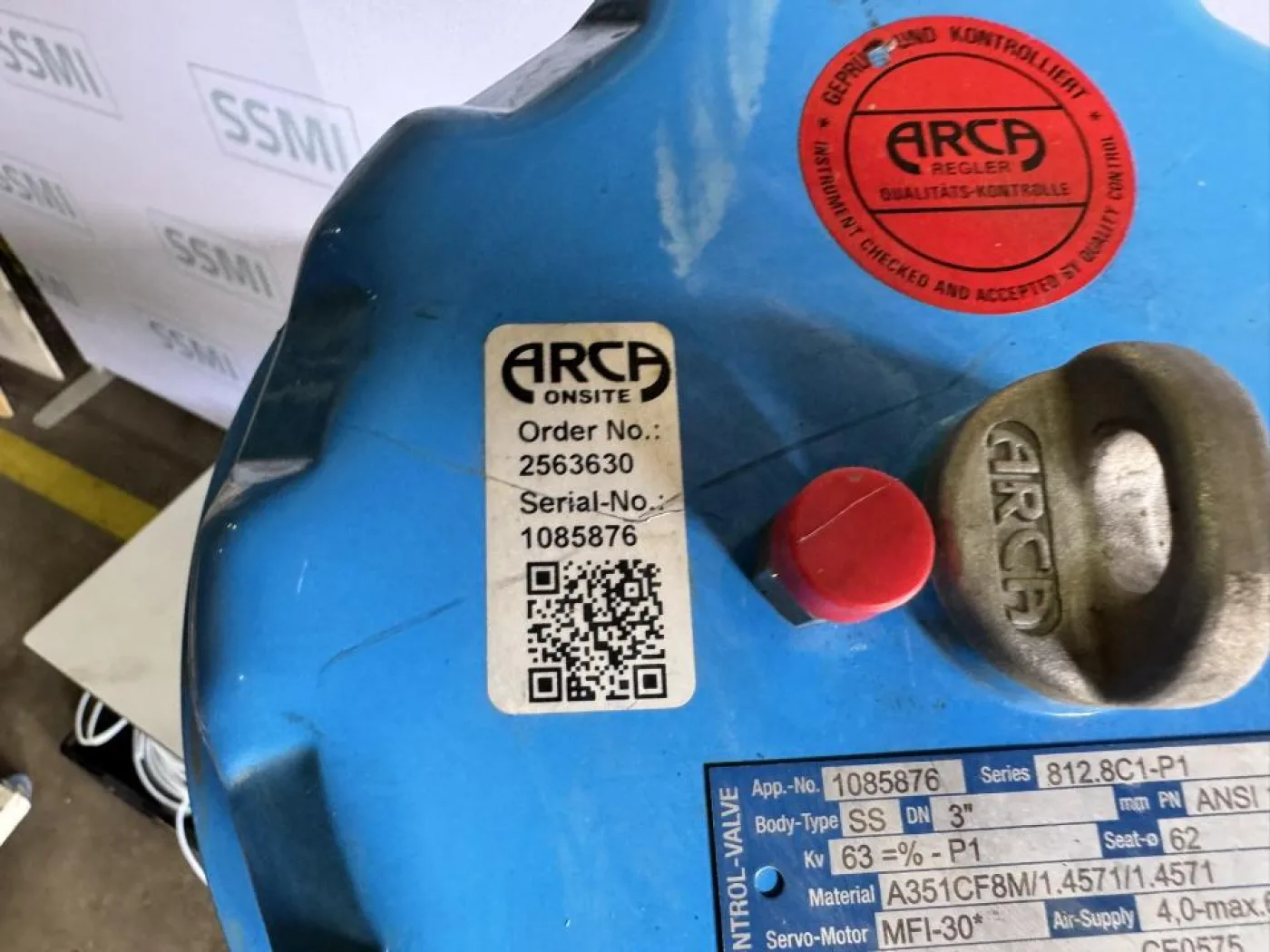2019 ARCA / Siemens Pneumatic control valve - 3
