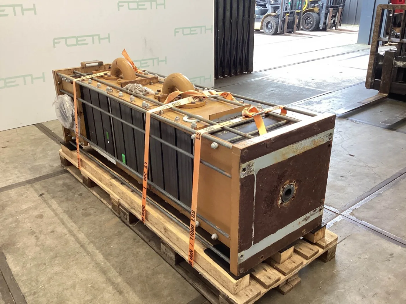 Vicarb Deutschland GmbH "Block Graphite" 16,2 m² - Shell and tube heat exchanger - 5