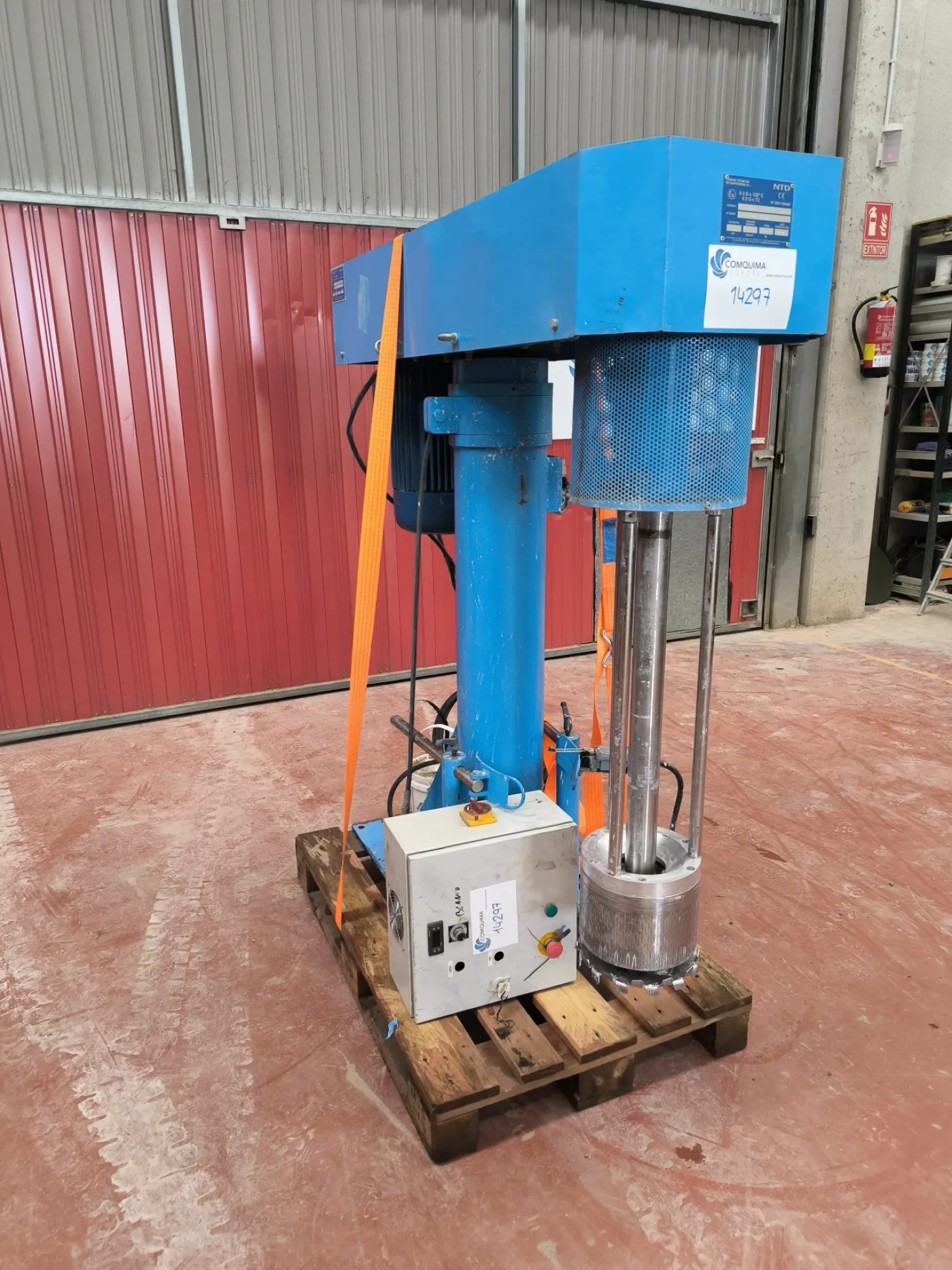 BASKET MILL NTD UVI MILL-CN10 VE ATEX WITH CONTROL PANEL - 3