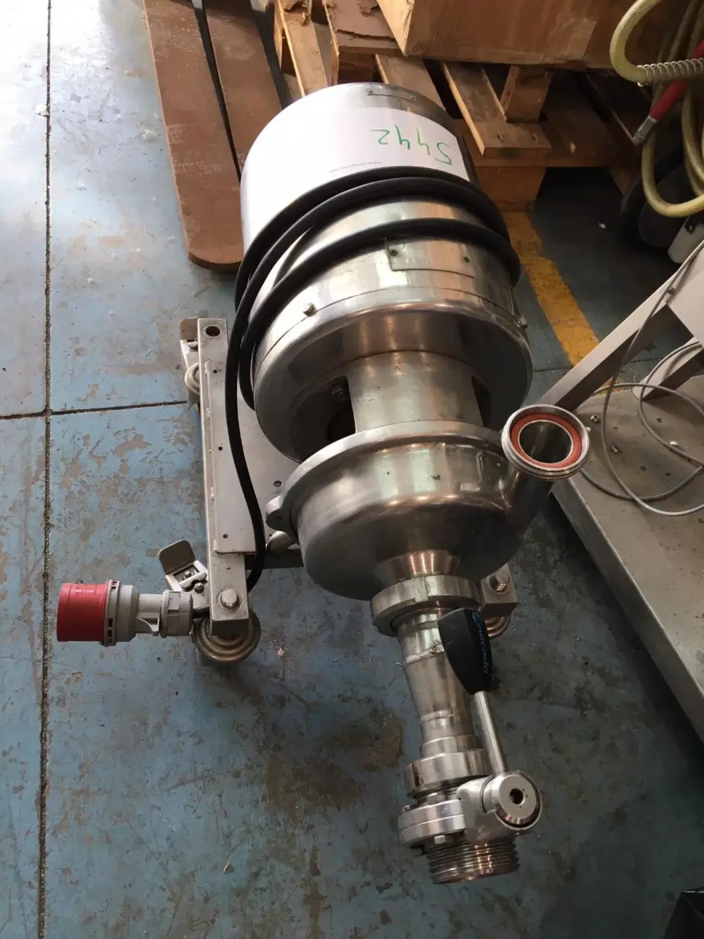 USED FRANCISCO GARVIA STAINLESS STEEL CENTRIFUGAL PUMP - 2