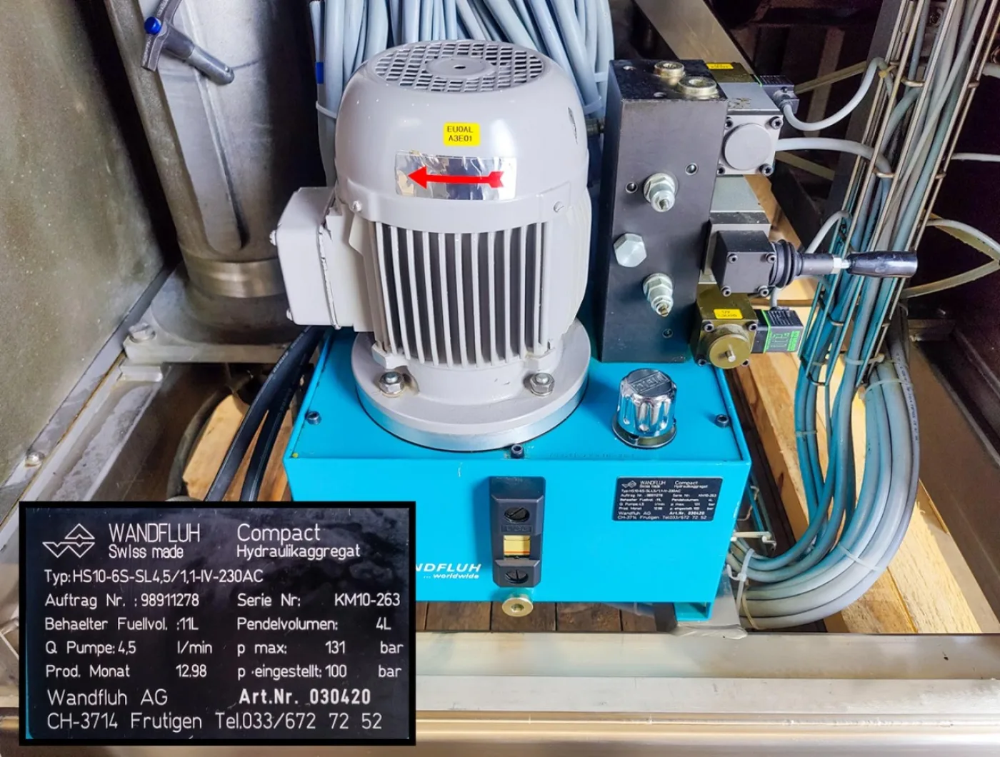 Romaco Koruma Frymix VME-120/C - Verarbeitung vessel - 2