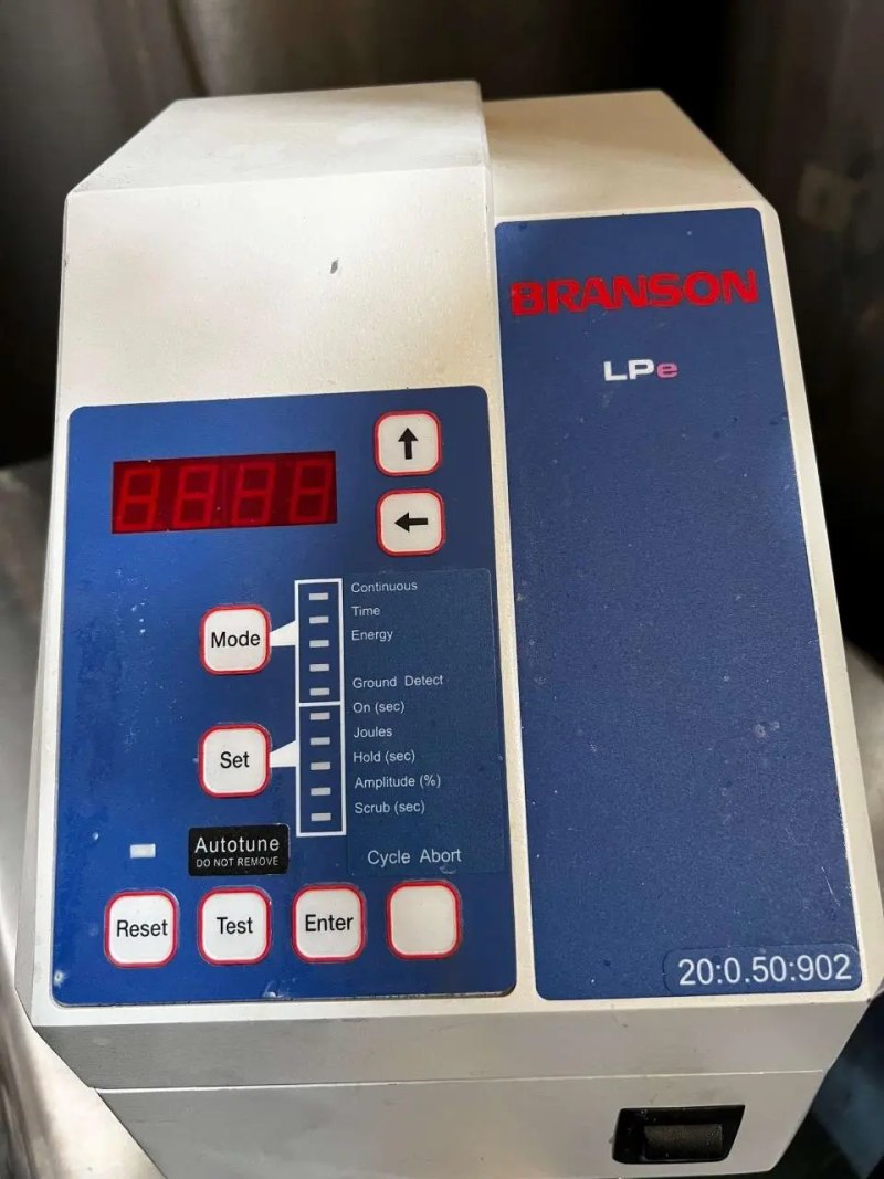 USED BRANSON 2000 LPe ULTRASOUND HOMOGENIZER