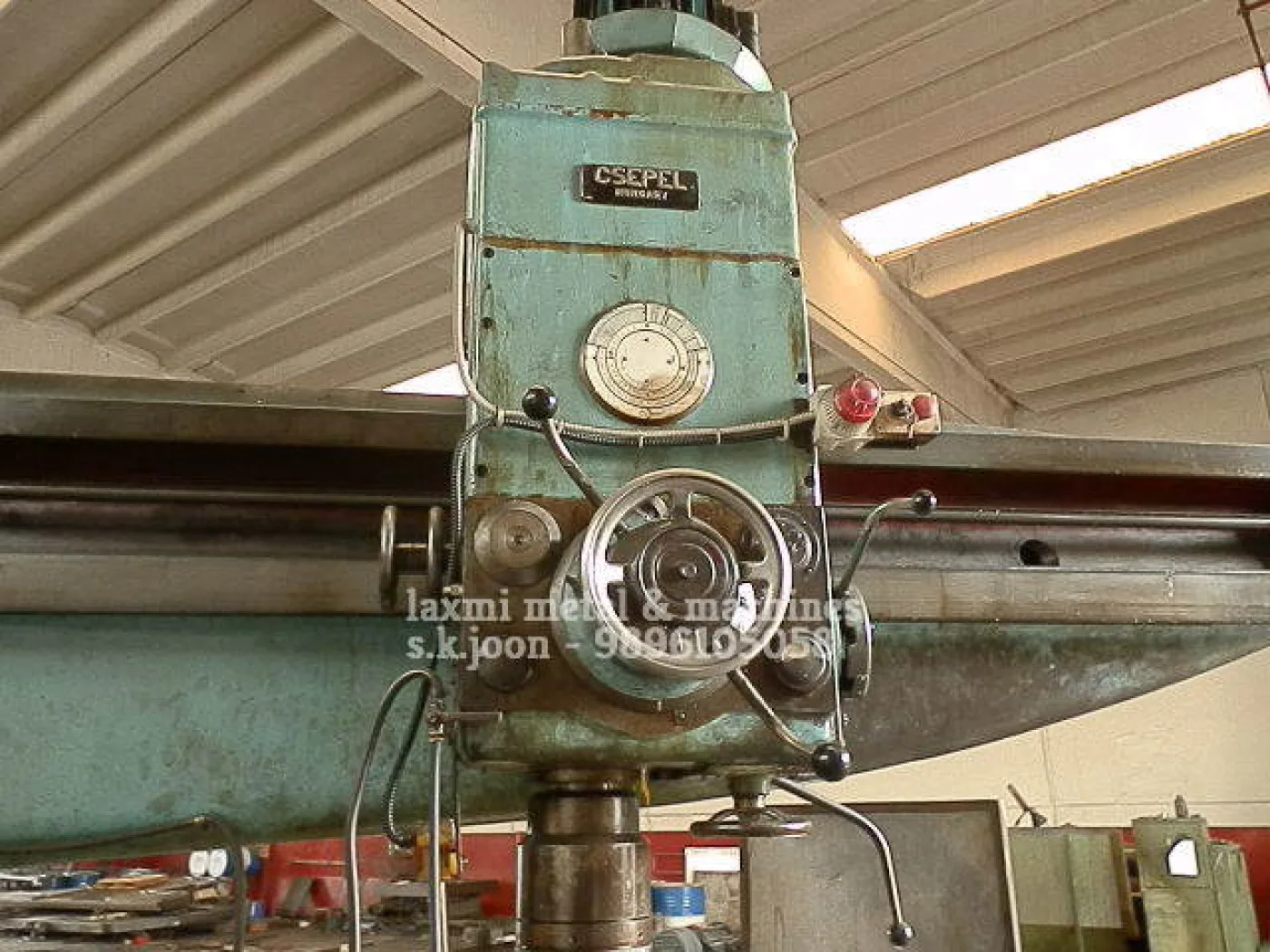 HEAVY DUTY RADIAL DRILL, CSEPEL - RFM 51 - Laxmi Metal & Machines, Rohtak - 3