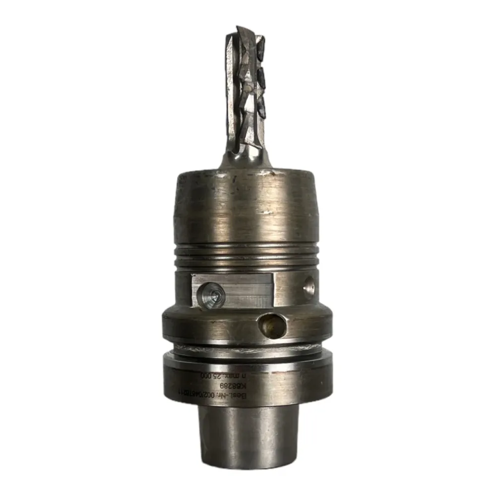 HSK 63 F Spannfutter PS 2000 E mit Schaftfräser 14,1 x 40,8 mm Schaft 25 mm Nr. 002/04676211 LEUCO Art.-Nr. 0467621101