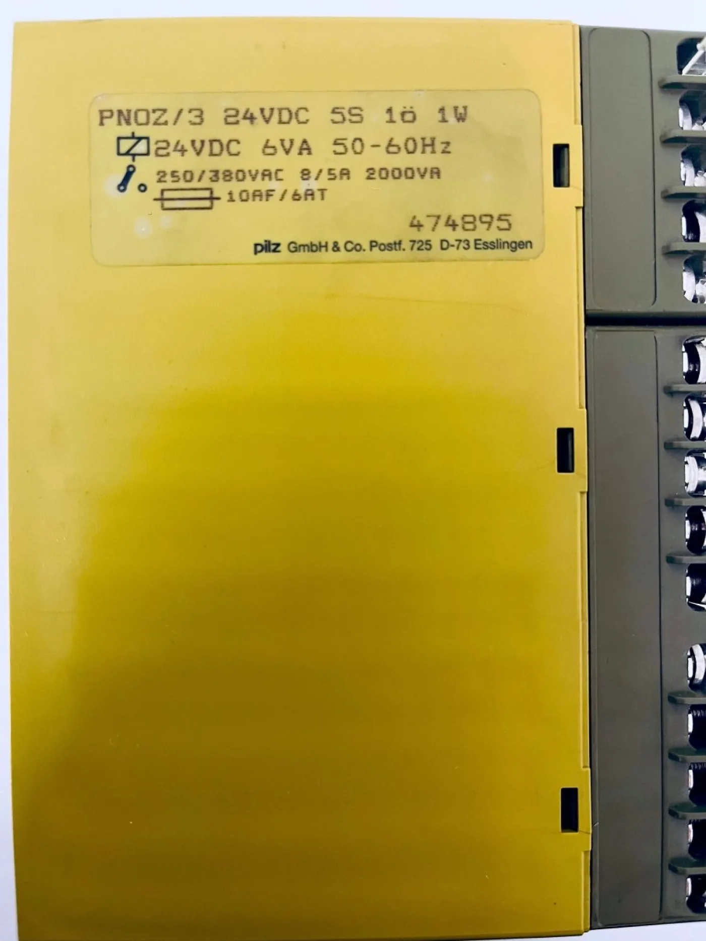 Pilz PN0Z/3 474895 Sicherheitsmodul - 4