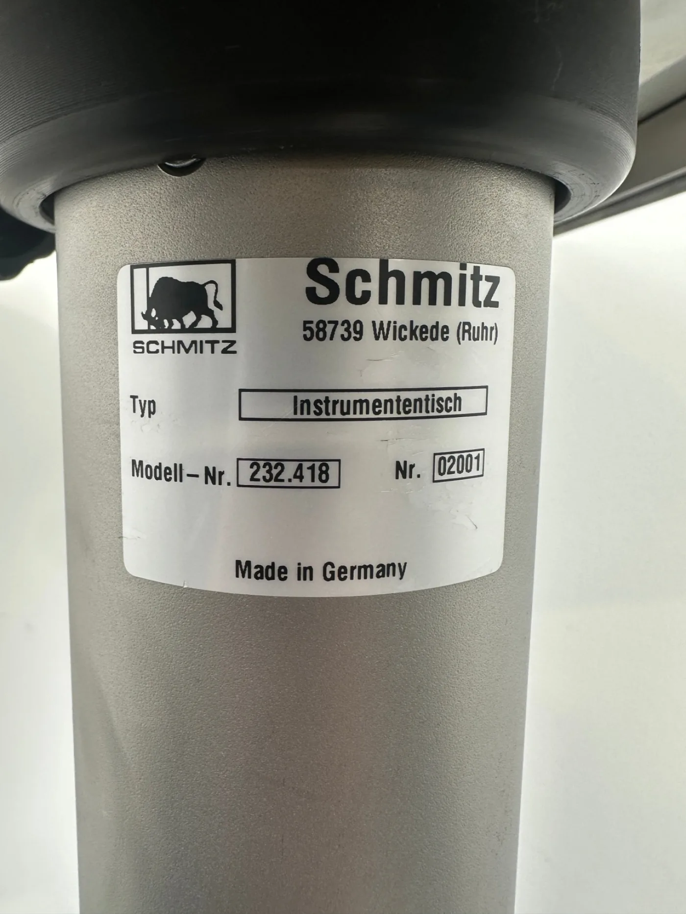 Schmitz Instrumententisch Stumme Schwester 90-135cm - 8
