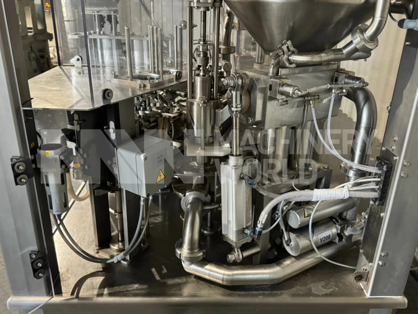 4,200 pots per hour Waldner Dosomat 1.2 Hygienic Rotary Pot Filler (Year 2014) - 3